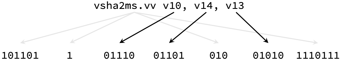 Vector Cryptography instruction assembly