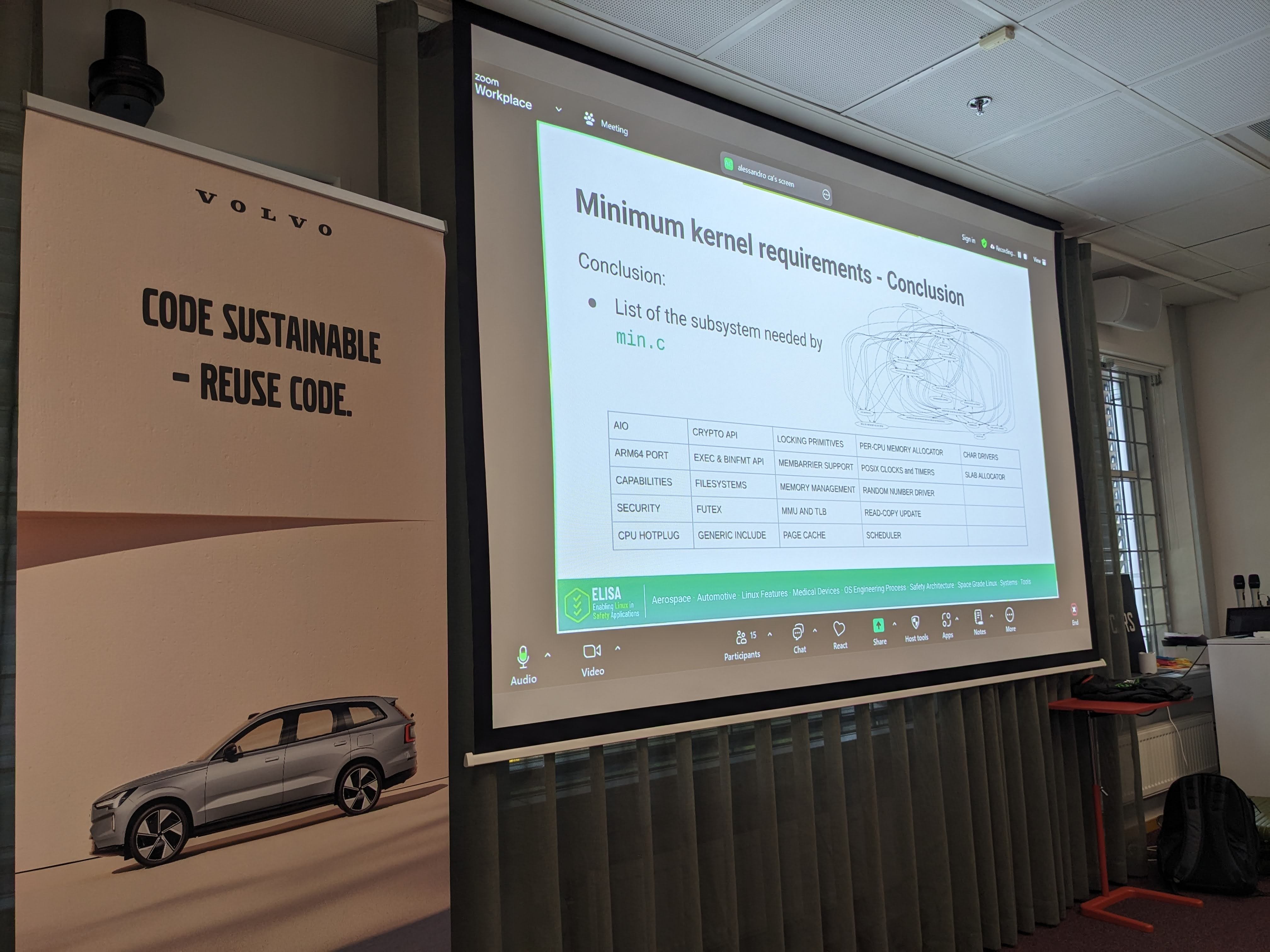 Image of a presentation